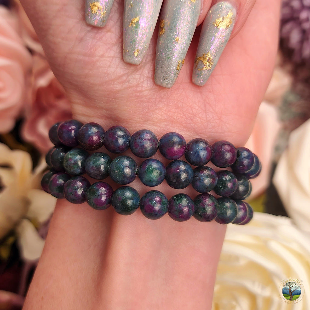 Ruby fuchsite bracelet store