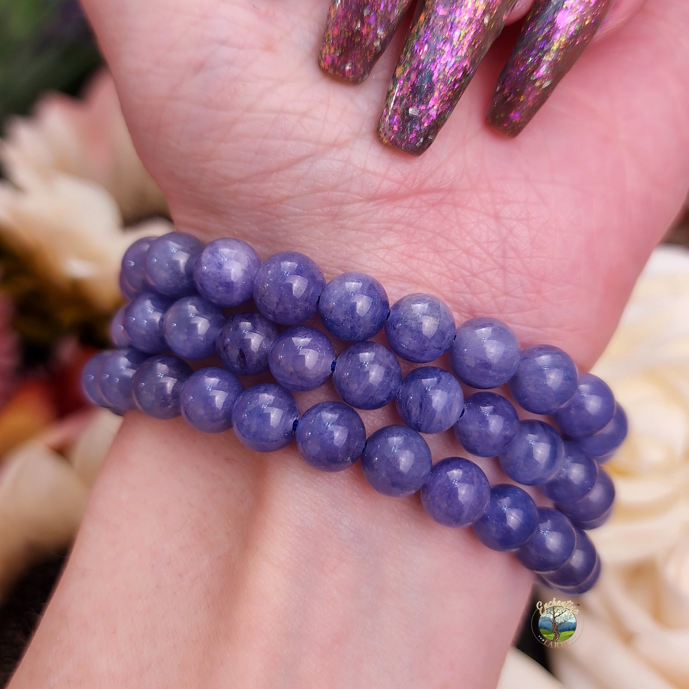 Tanzanite Bracelet (High Quality) for Compassion, Intuition & Raising your Vibration
