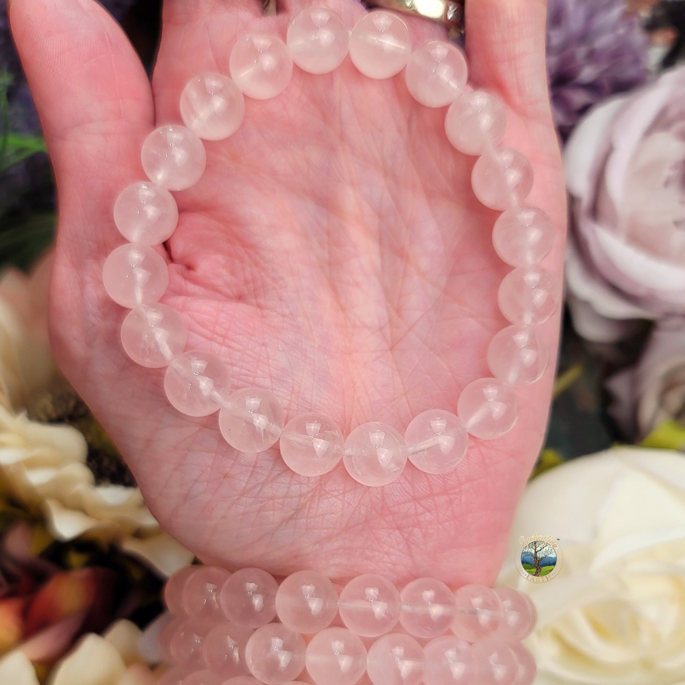 Jelly Rose Quartz Bracelet (High Quality) for Soothing your Heart