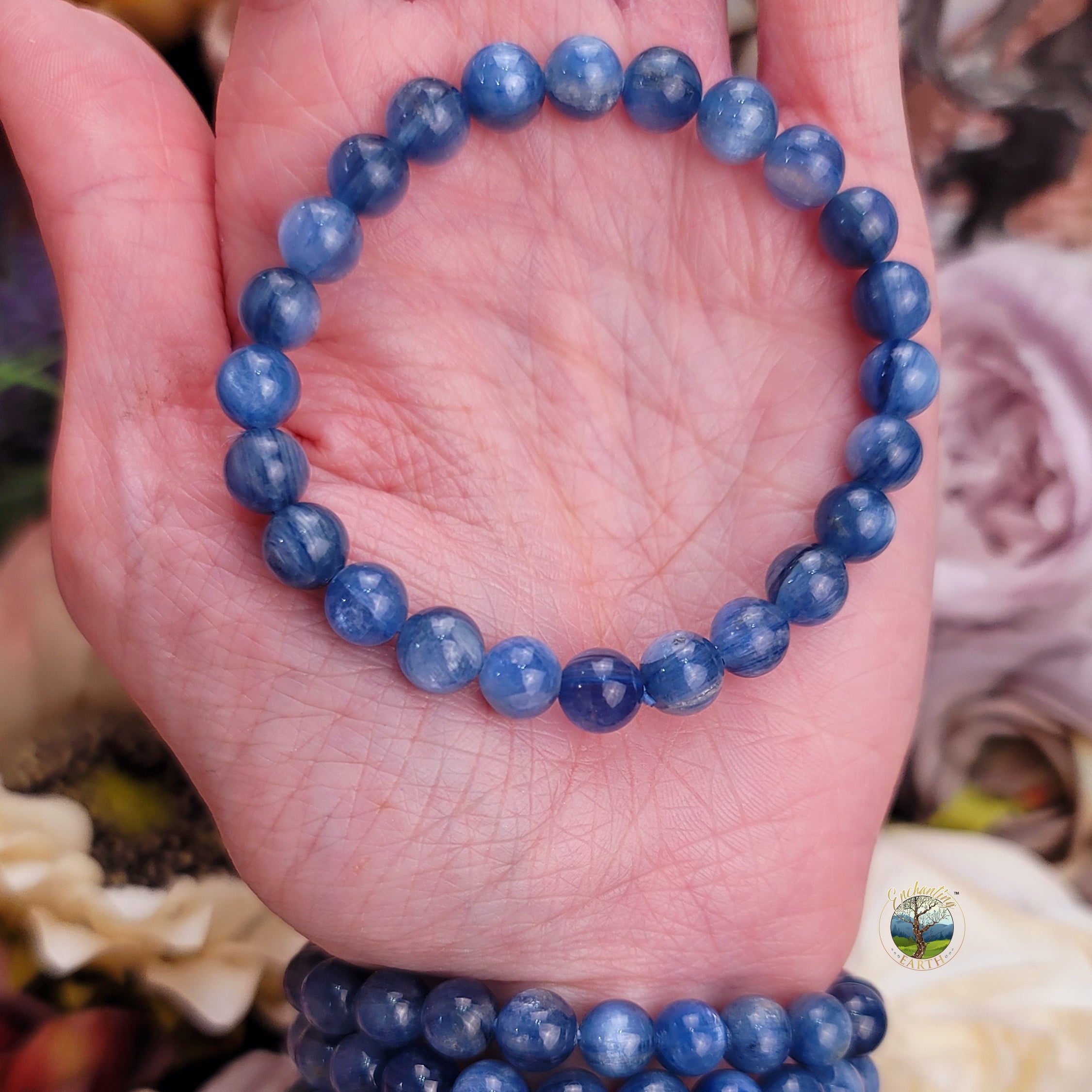 Kyanite Bracelet for Harmony and Overcoming Addiction