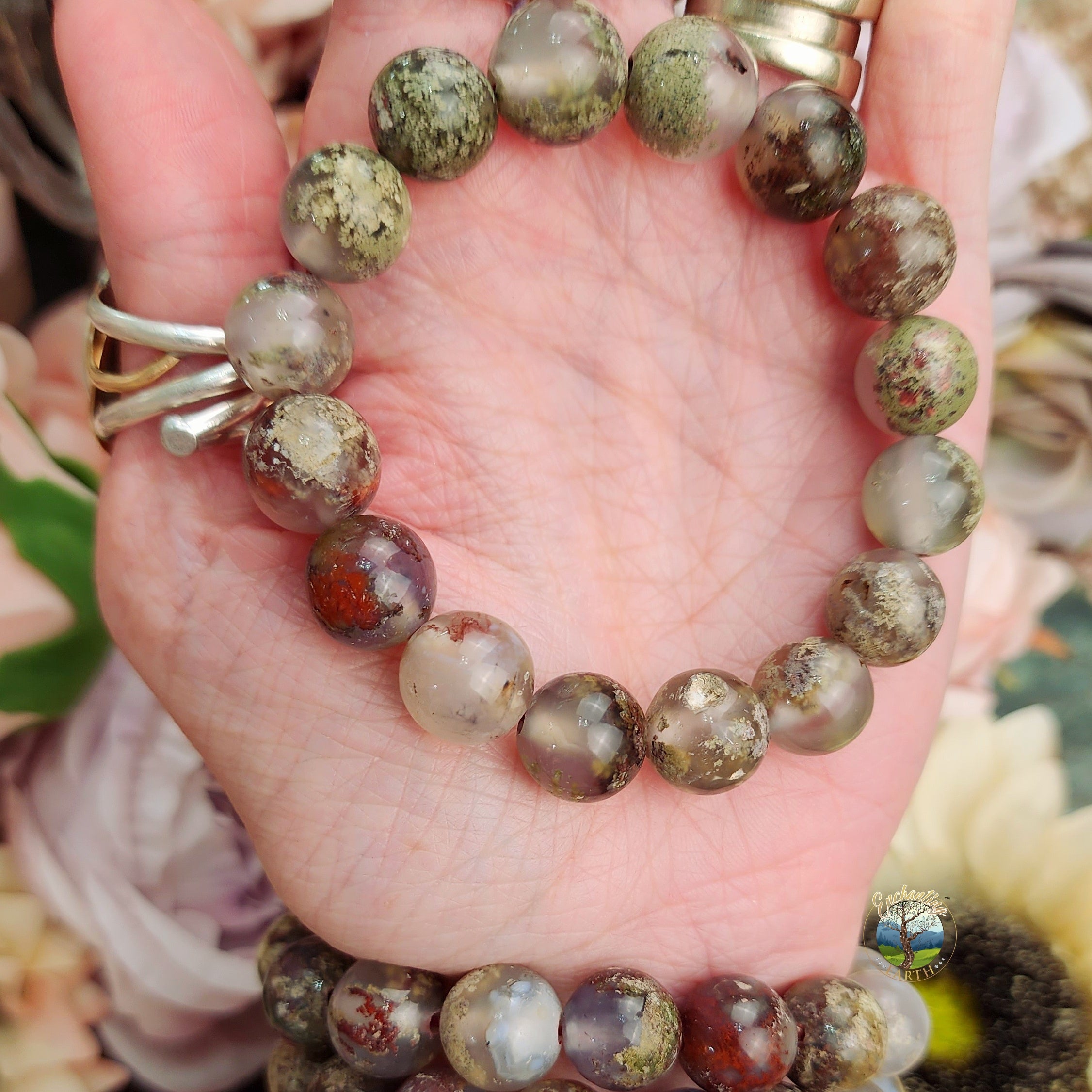 Moss Agate Bracelet (AAA Grade) for Creating your Dreams