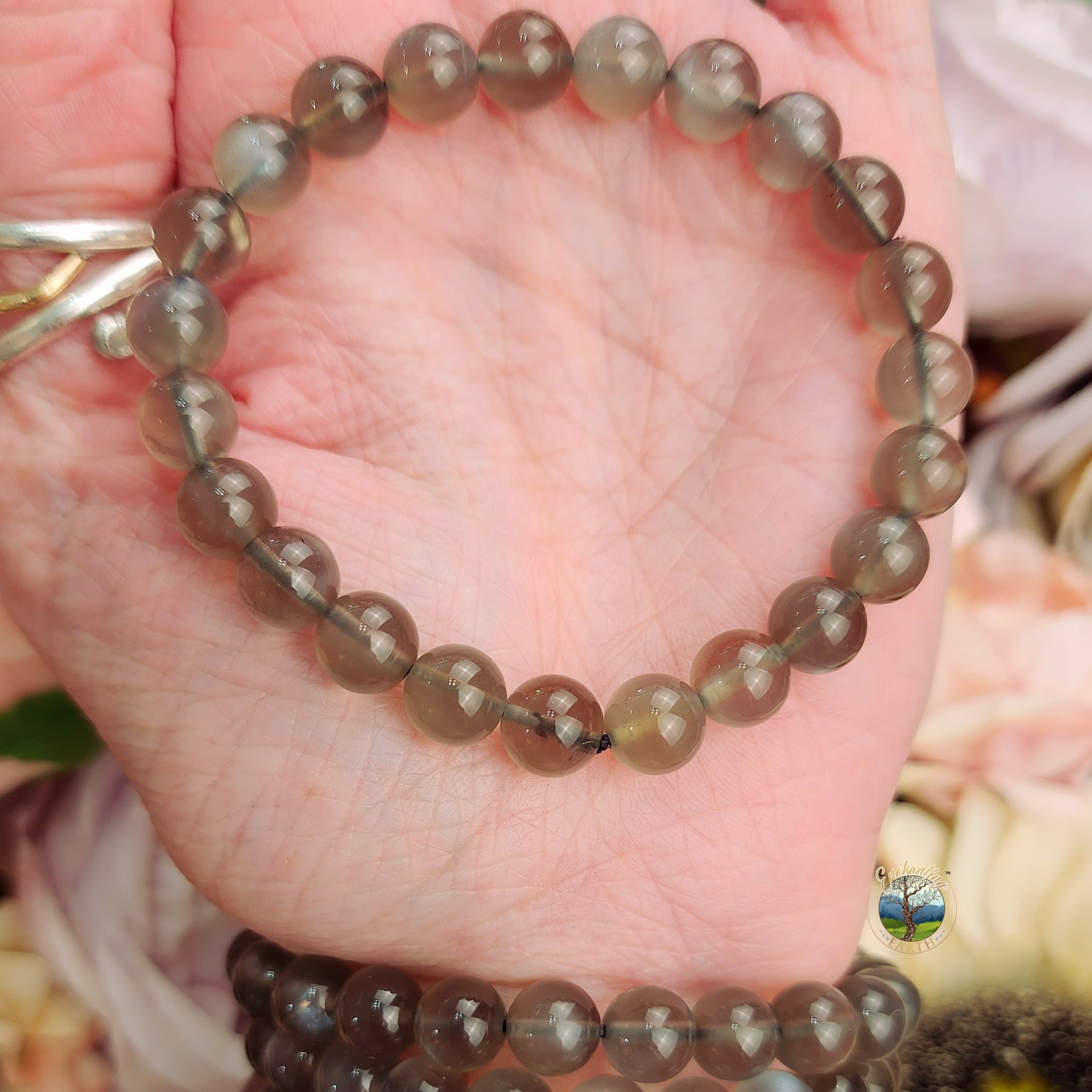 Black Moonstone Bracelet (AAA Grade) for Creation, Divine Feminine, & Manifestation