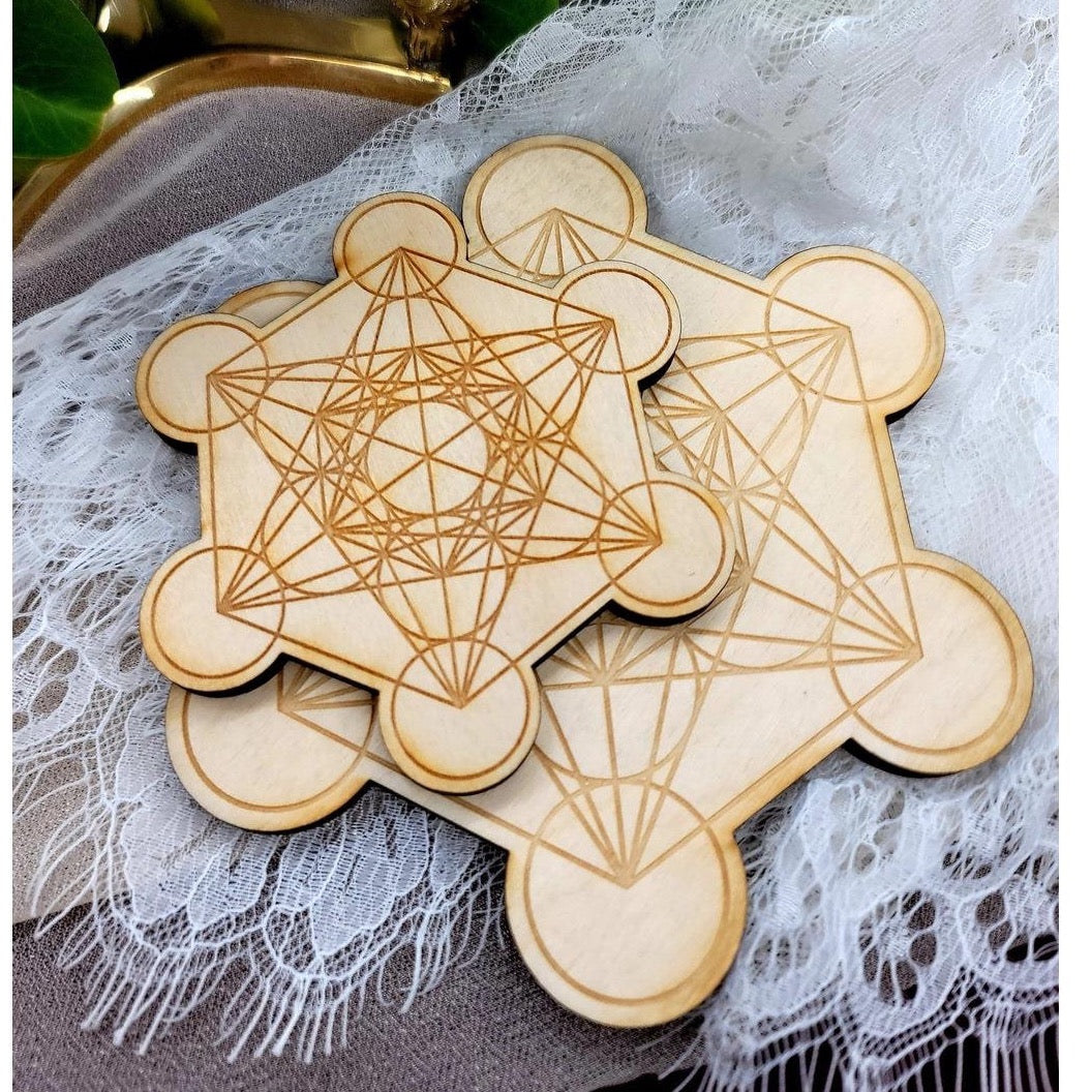 Metatron's Cube Crystal Grid for Manifestation, Healing and Clearing