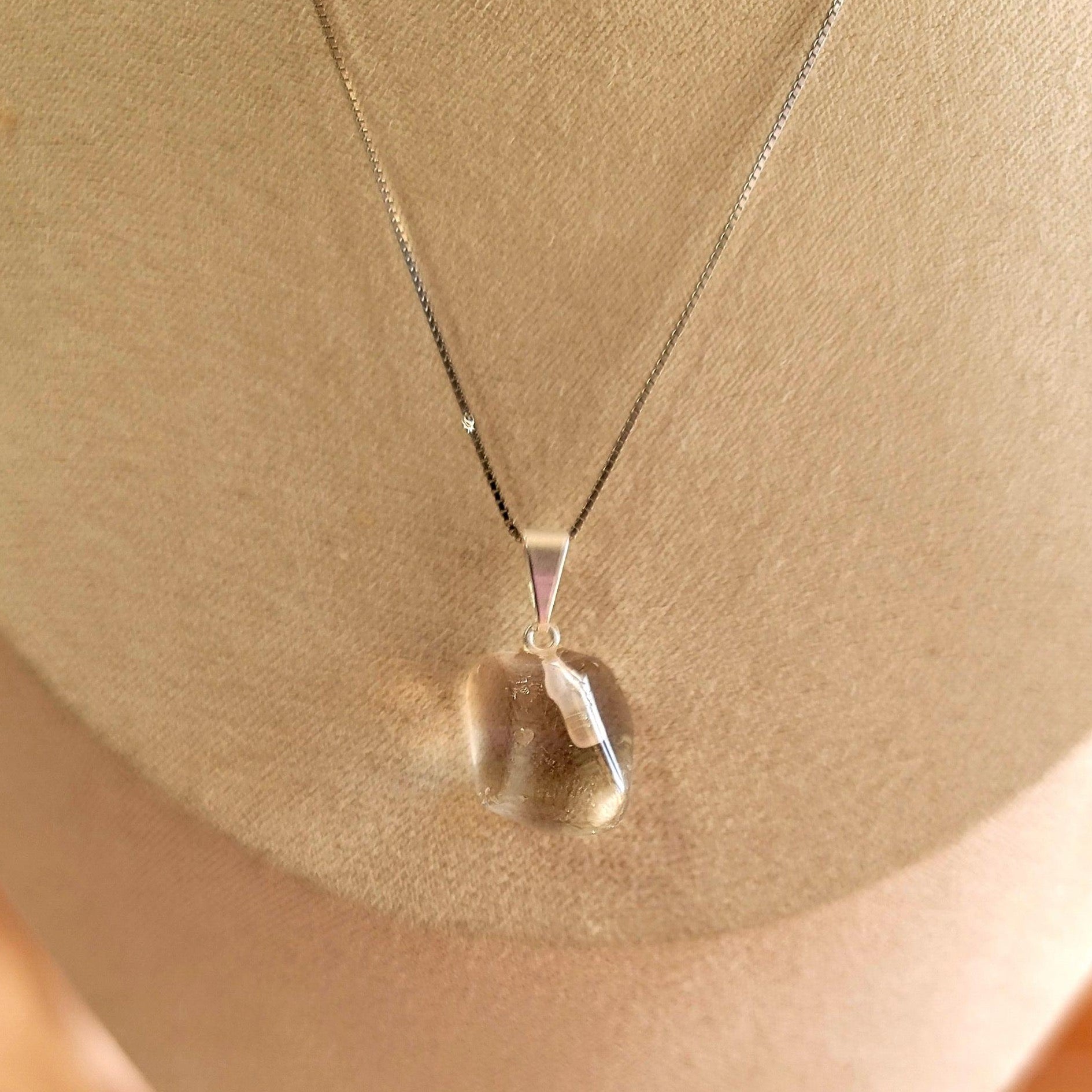 AAA Brazilian Quartz Tumble Necklace