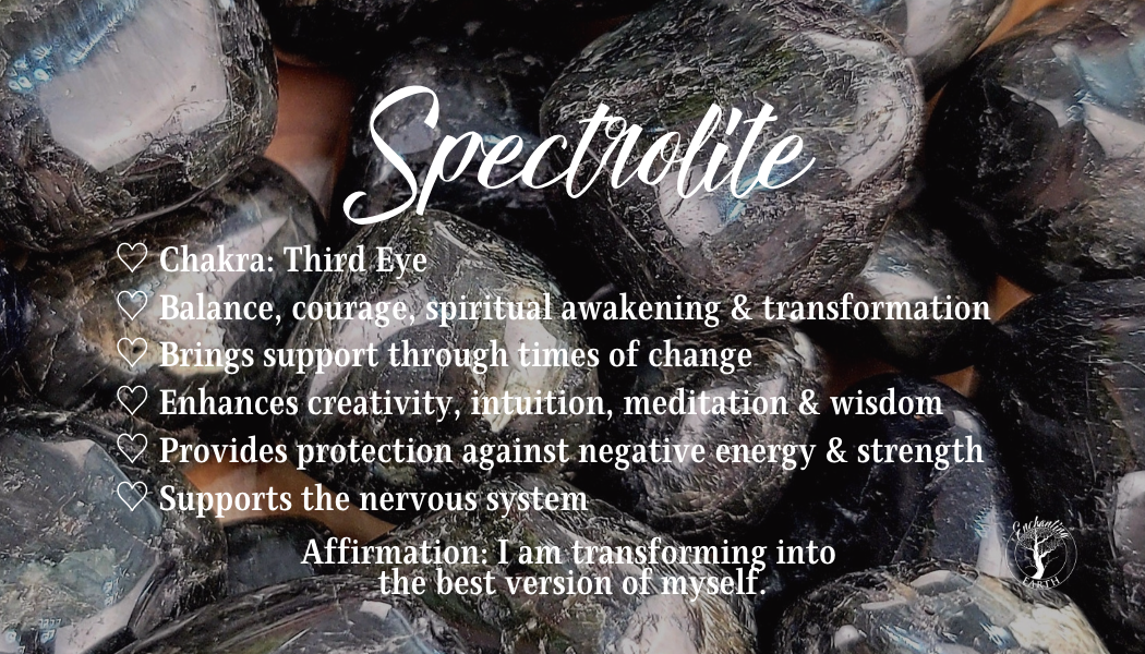 Spectrolite Pendant for Spiritual Awakening