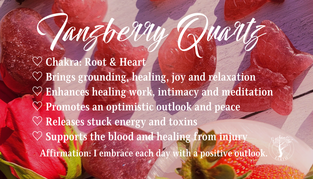 Tanzberry Quartz Tumble for Intimacy and Joy