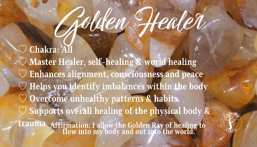 Dendritic Golden Healer Bracelet for Powerful Healing